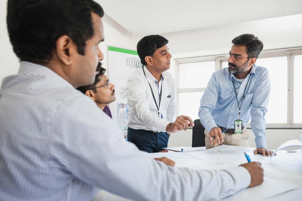 Elematic design service team.