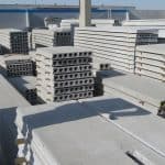 Hollowcore storage yard, Dubai Precast, UAE