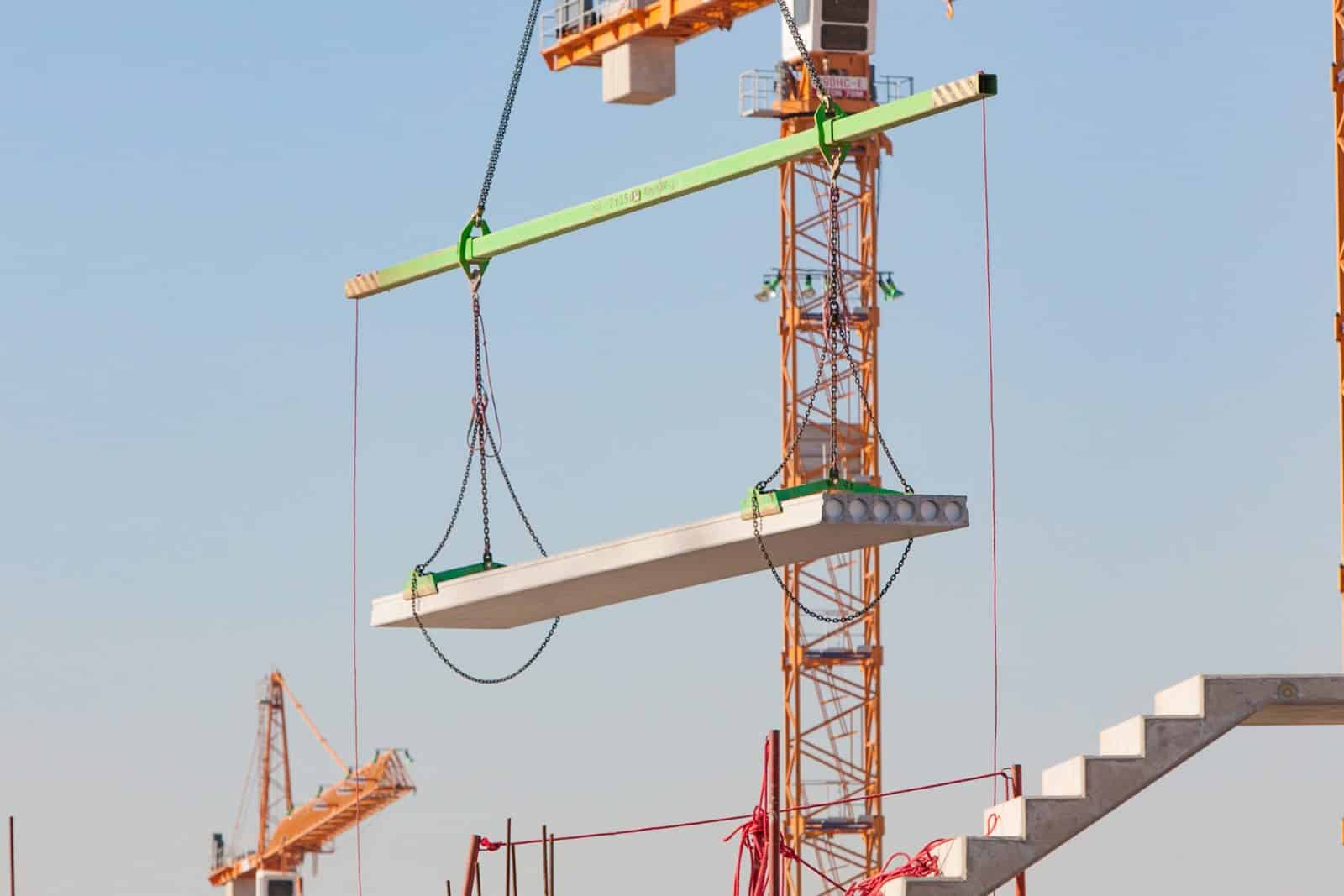Lifting equipment for precast Elematic precast technology