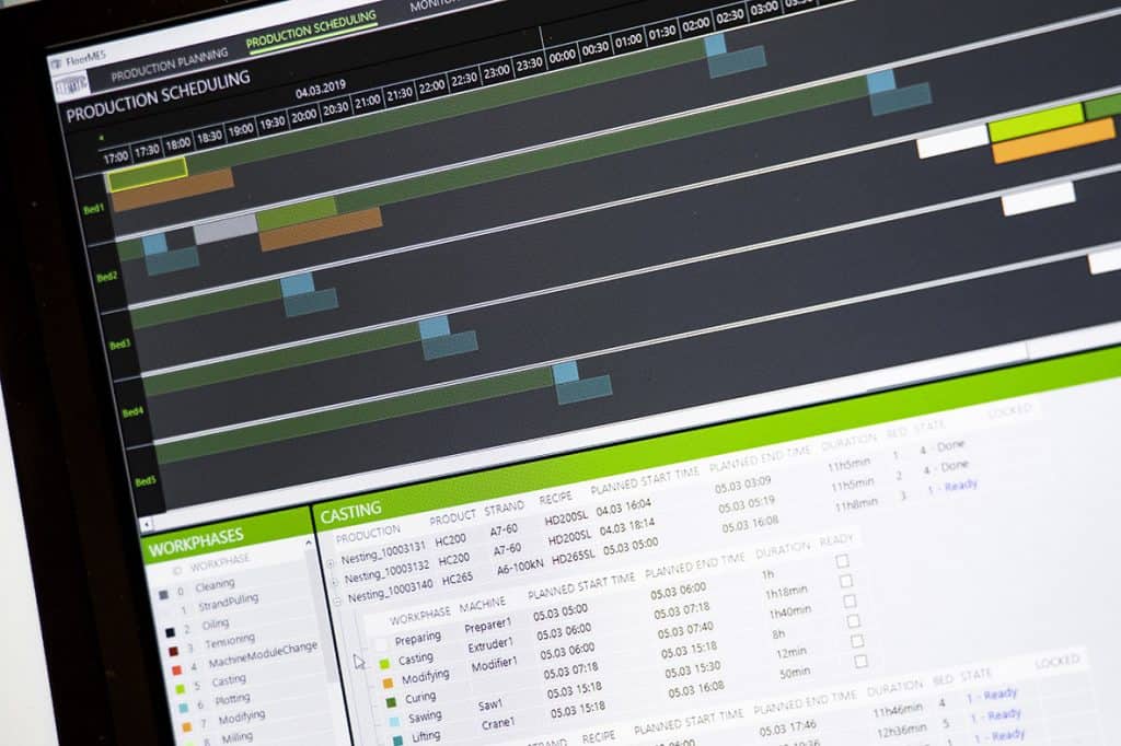 Plant Control FloorMES_ProductionScheduling