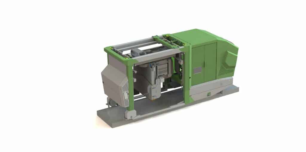 Precast concrete saw Elematic P7 without cabin