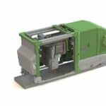 Precast concrete saw Elematic P7 without cabin