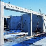 Precast columns, beam and column connections