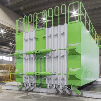 Space Saving Battery Mold For Precast Walls Elematic Precast Technology