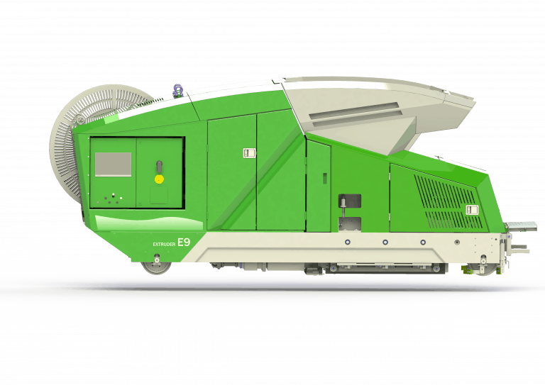 Elematic Extruder E9 casting machine for hollow core production