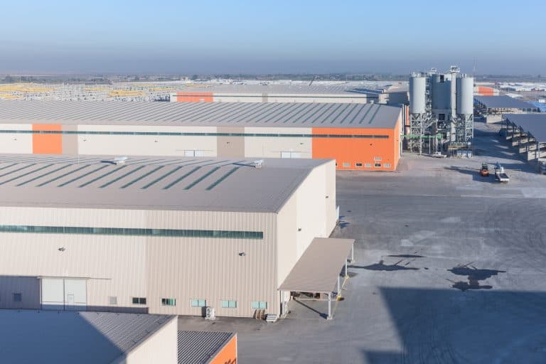 Hanwha E&C precast plant for Bismayah New City, Iraq.