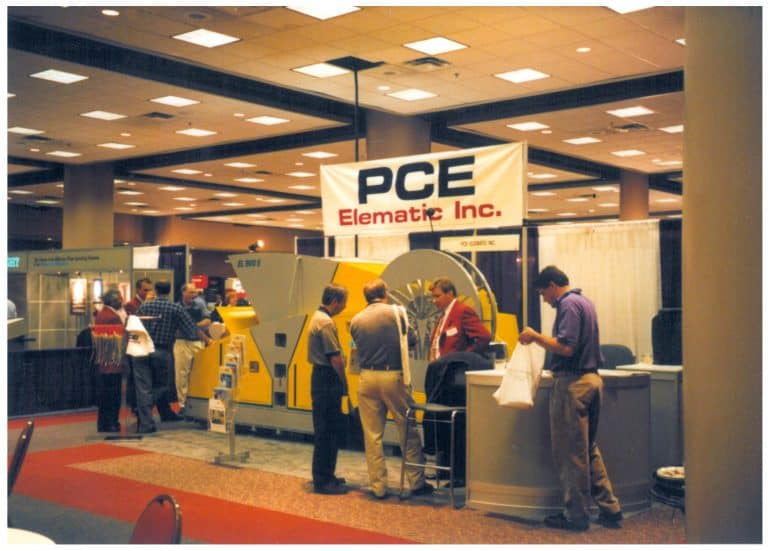 PCI trade fair in Atlanta, Georgia in 1998.