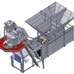 Elematic Batching and Mixing plant S5-20, drawing