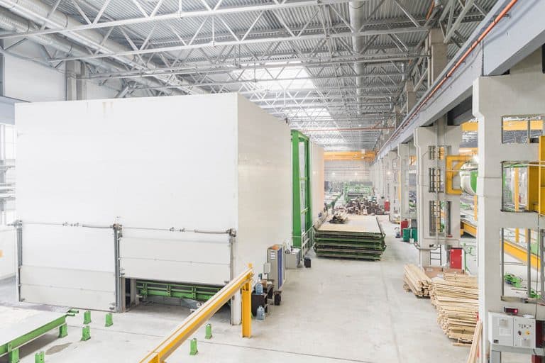 Curing chamber at Karkas Monolit, Russia