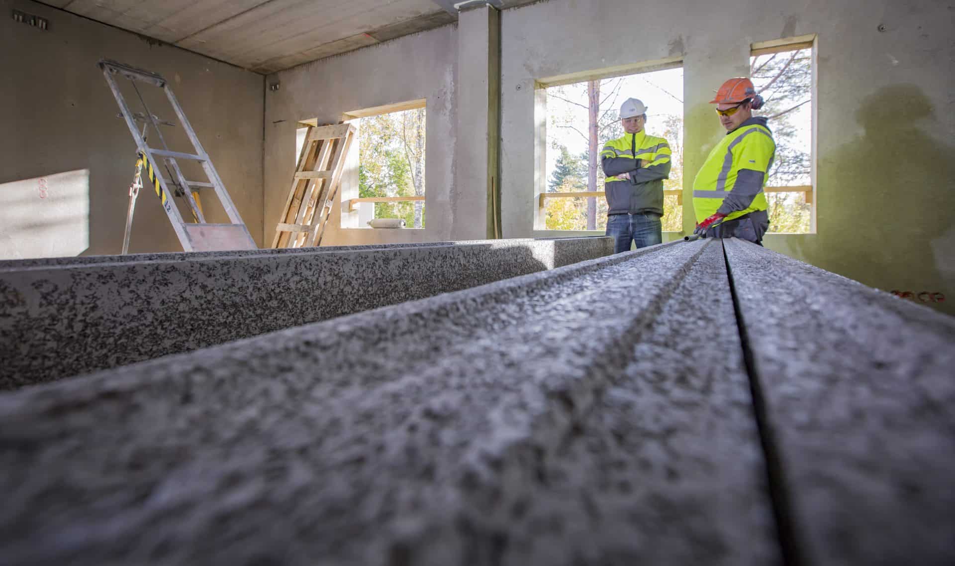 Usability through locally sourced raw materials Acotec partition wall