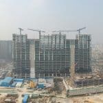 Full precast building, Galaxy office tower, Hyderabad, India