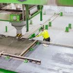 Elematic table P7 in use at Santalan betoni site, Finland