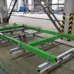 Elematic Lifting Frame for Half Slab Long Line