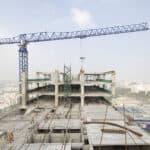 Full precast building, Galaxy office tower, Hyderabad, India