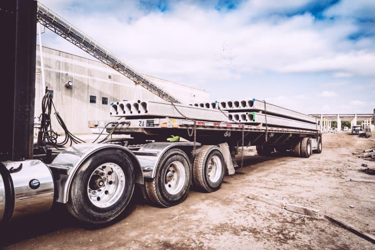 Delivery of hollow core slabs