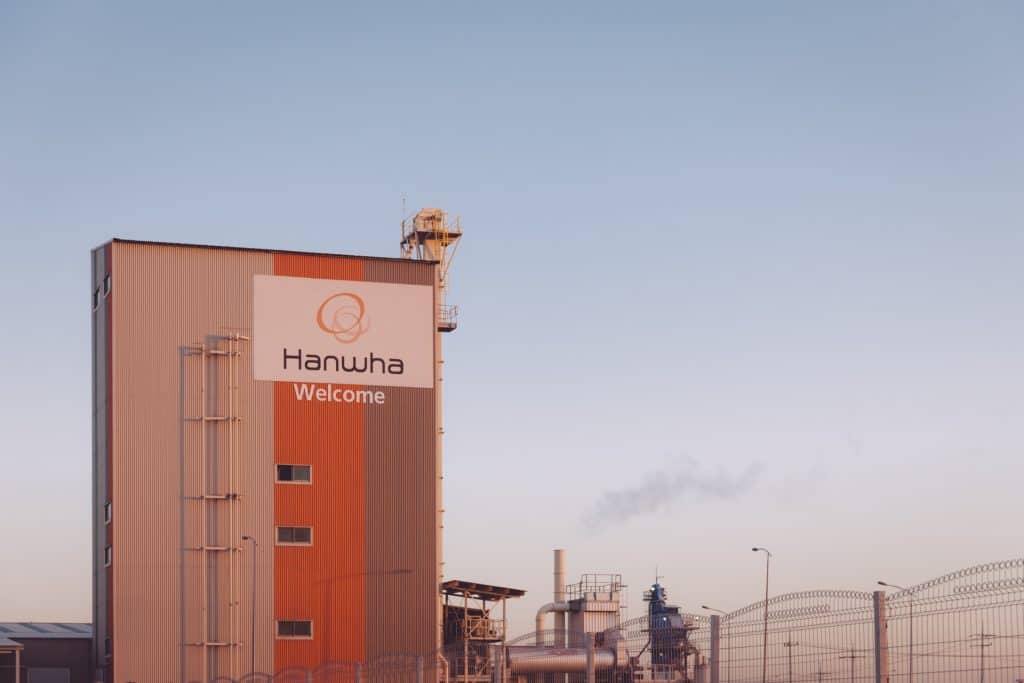 Hanwha precast plant