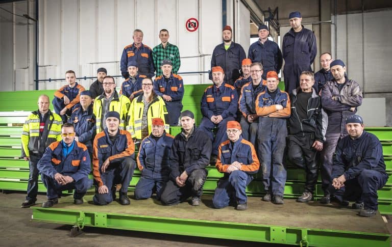 Elematic Riihimäki production and assembly team