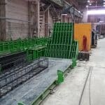 Elematic casting bed for beams and columns