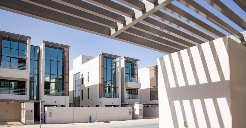 Precast concrete villas_Grand Views in Meydan in Dubai, UAE