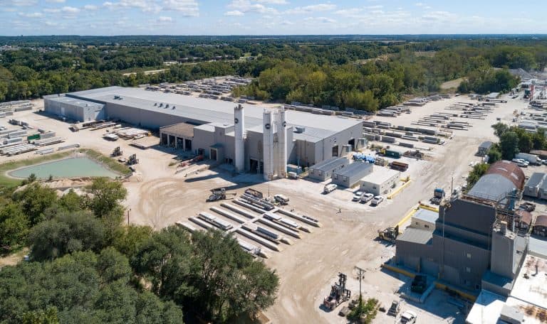 Precast plant of Mid-States Concrete Industries