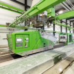 Precast hollow core production at Contiga with Elematic Extruder E9 and Modifier E9