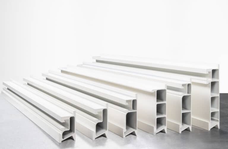 Precast shuttering system aluminum profiles