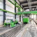 Automated hollow core production at Contiga in Norway