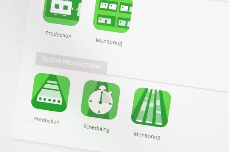 Plant Control precast software application icons