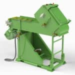 Water Recycling Device S5-24 for cleaning dirty water from precast factory’s processes.