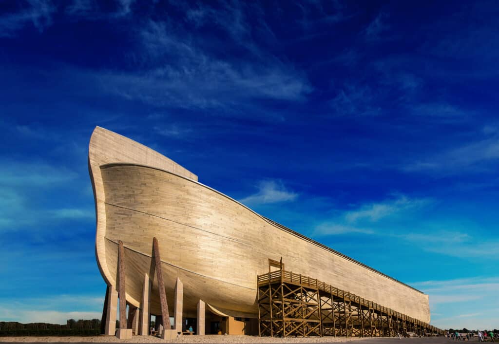 Ark Encounter near Cincinnati in Kentucky, USA.
