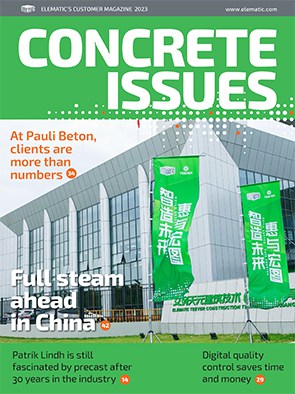 Concrete Issues, Elematic magazine for precast professionals