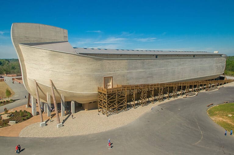 Ark Encounter near Cincinnati in Kentucky, USA.