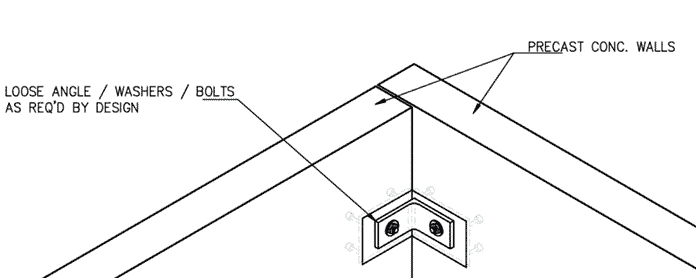 precast wall connection