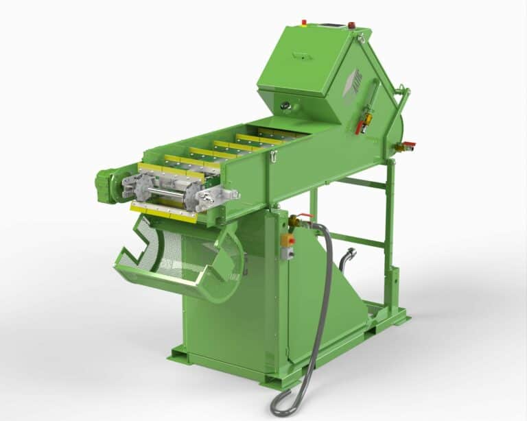 Water recycling device S5-24 is intended for cleaning dirty water from precast factory’s processes.