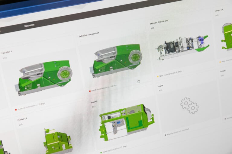 Elematic maintenance management tool for precast factory