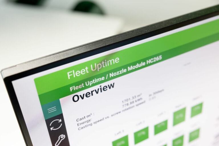 Elematic fleet management's fleet uptime for increased uptime and maintenance planning  
