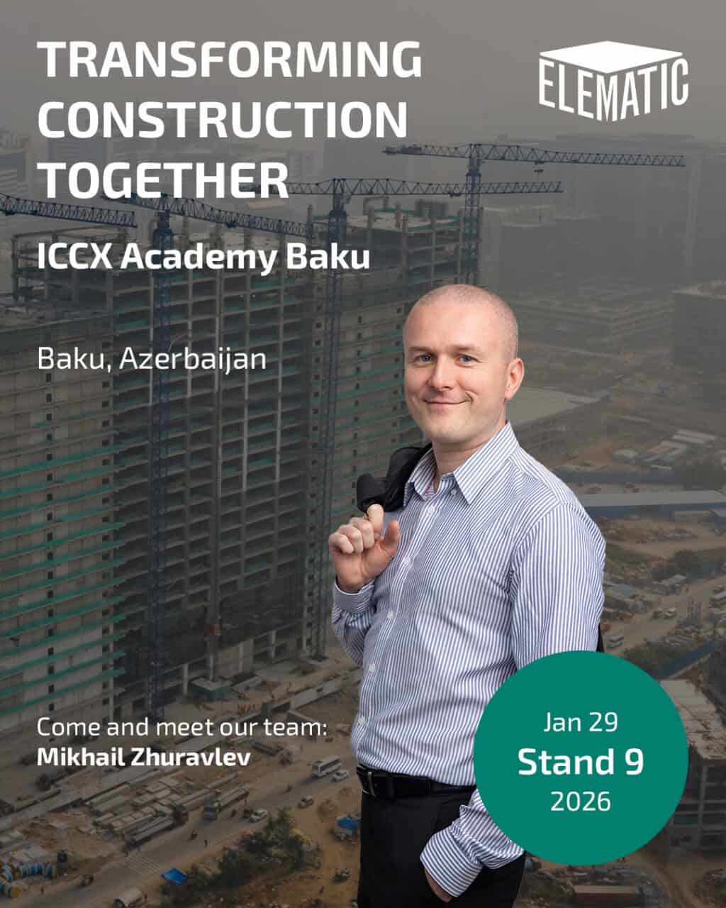 ICCX Academy Baku - Elematic precast technology