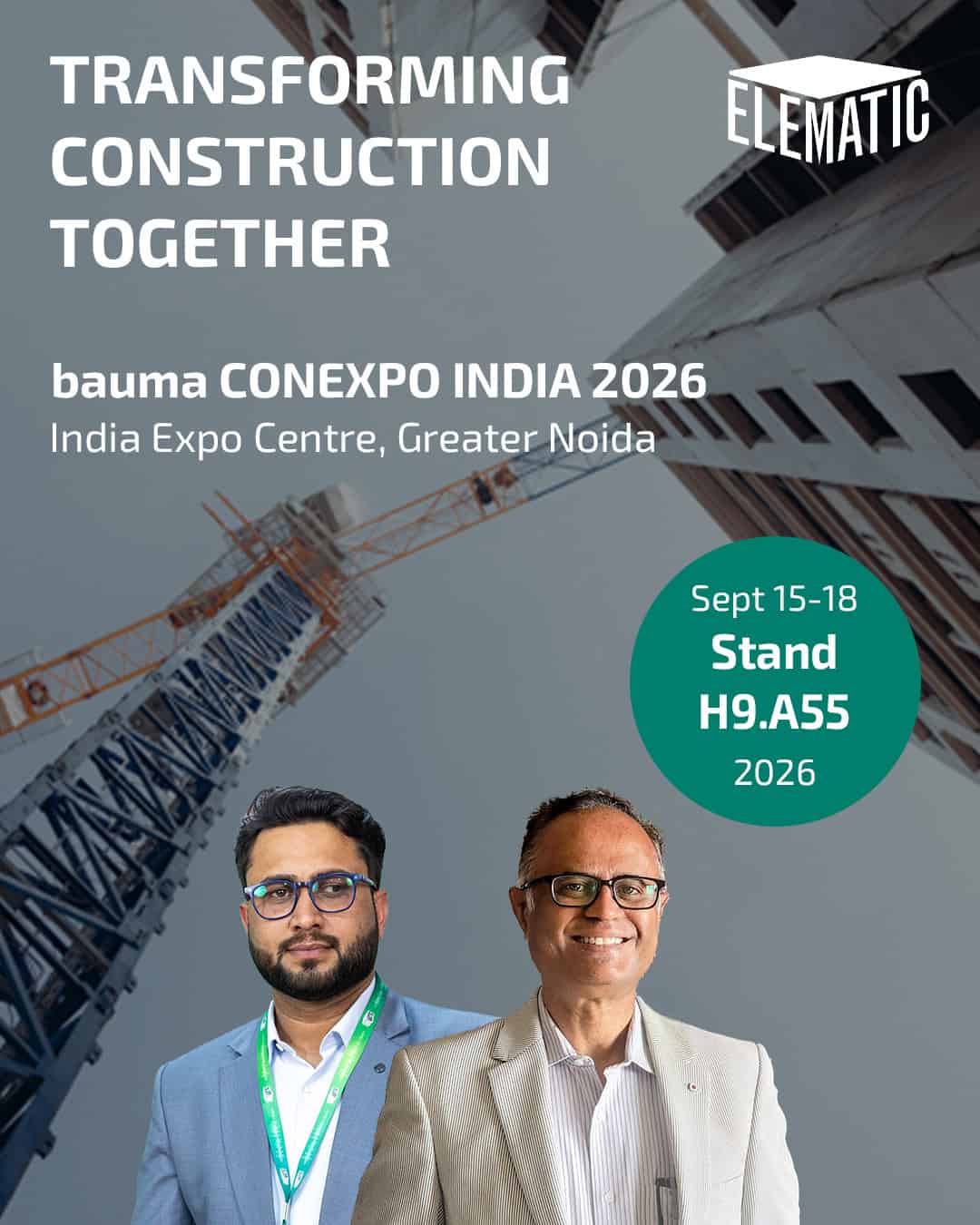 Welcome to visit Elematic on stand H9. A55. during the bauma CONEXPO 2026!